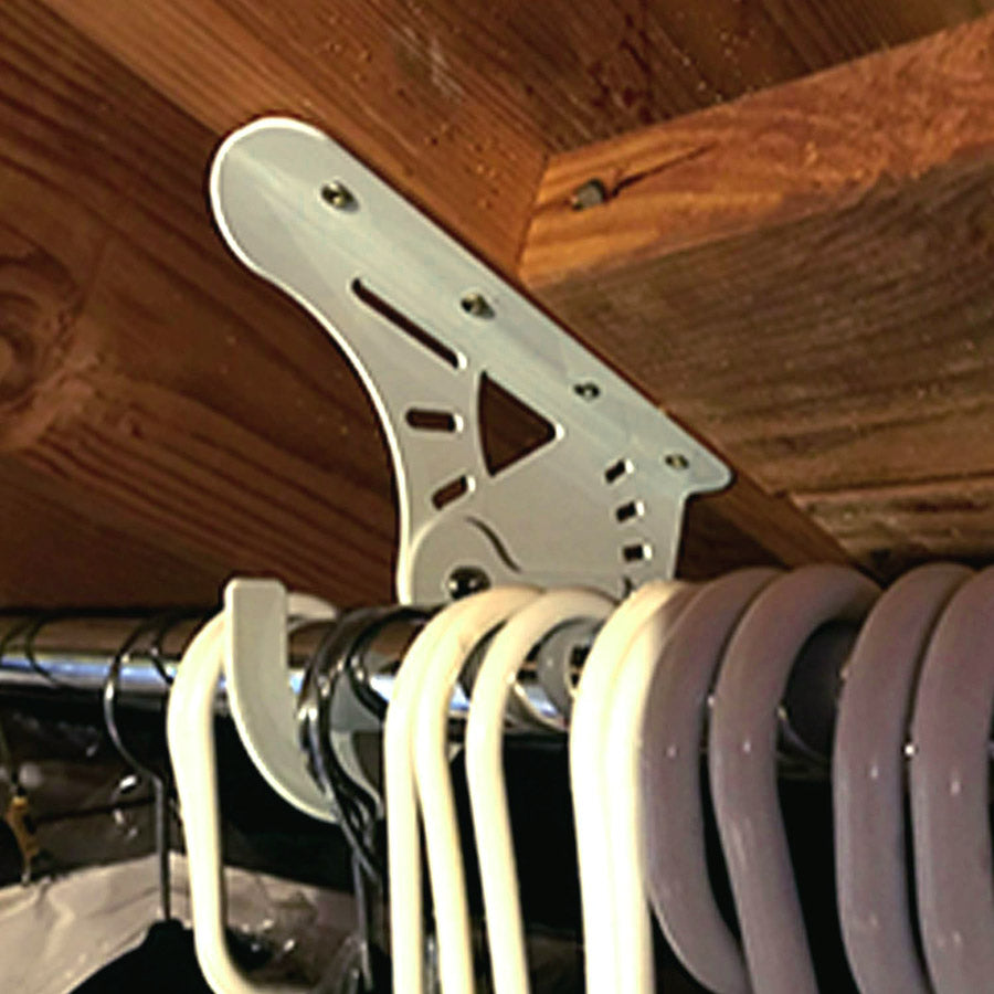 Wall Mounted Clothes Hanging Rail For Sloping Ceiling Sloped