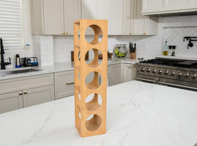 Stackable Wine Rack - Bamboo