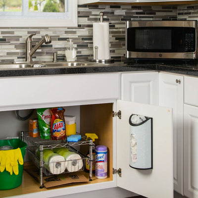 Stainless Steel Grocery Bag Holder