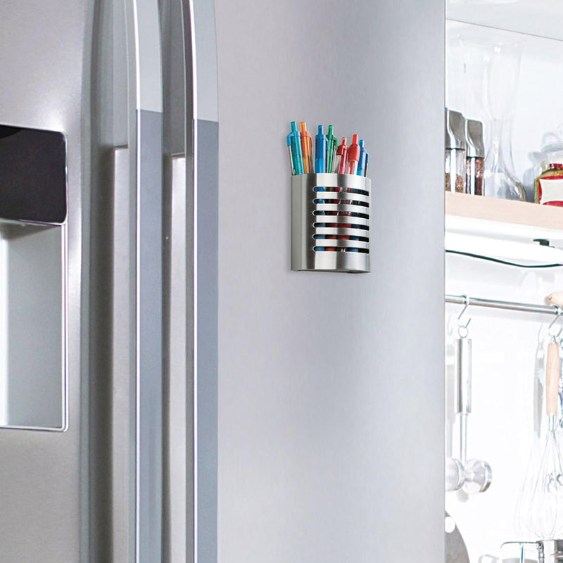 Stainless Magnetic Pencil Cup