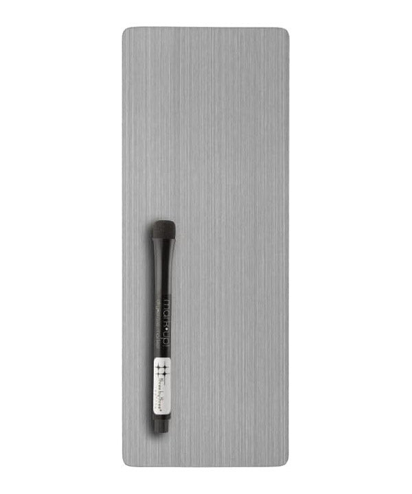 Magnetic Dry Erase Board - Silver