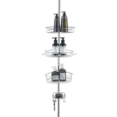 Tension Pole Shower Caddy - Chrome
