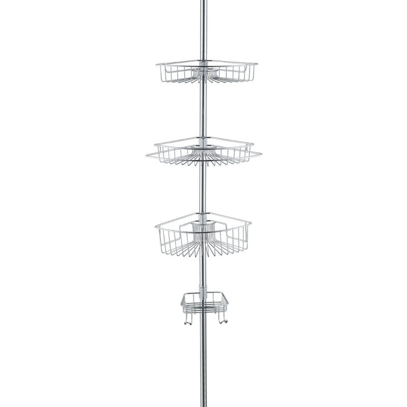 Tension Pole Shower Caddy - Chrome