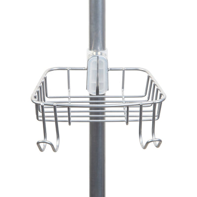 Tension Pole Shower Caddy - Chrome