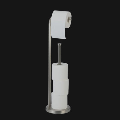 Toilet Paper Stand with Reserve - Nickel