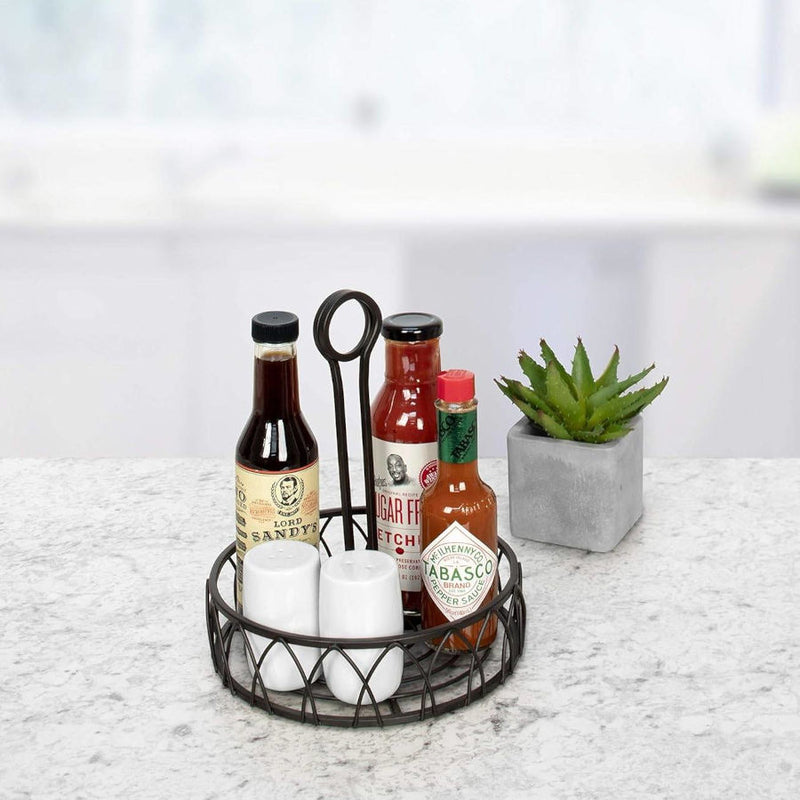 Twist Condiment Caddy - Black