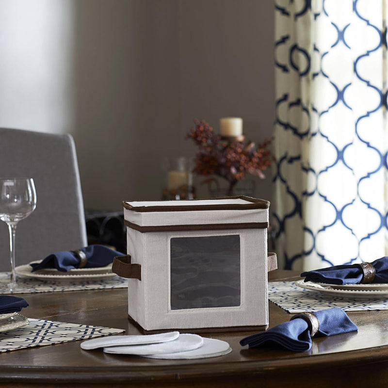Vision Canvas Dessert Plate Storage Box
