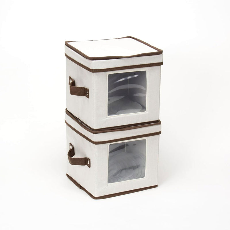 Vision Canvas Dessert Plate Storage Box