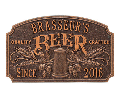 Arch Personalized Beer Sign