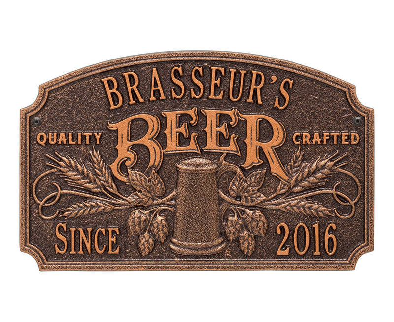 Arch Personalized Beer Sign