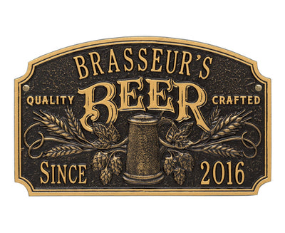 Arch Personalized Beer Sign