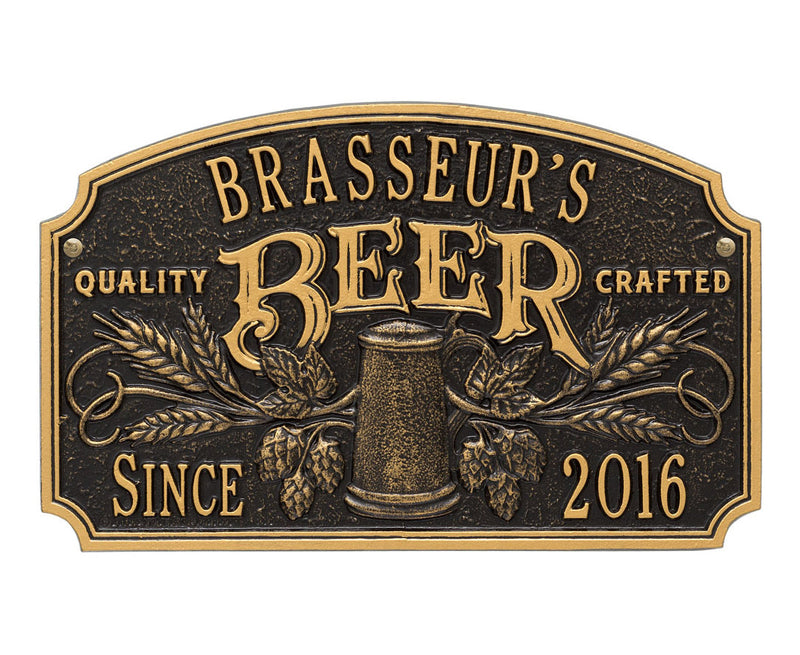 Arch Personalized Beer Sign