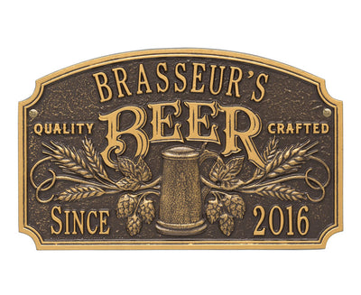 Arch Personalized Beer Sign