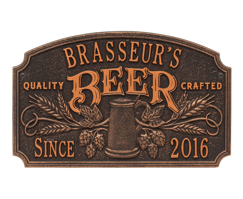 Arch Personalized Beer Sign