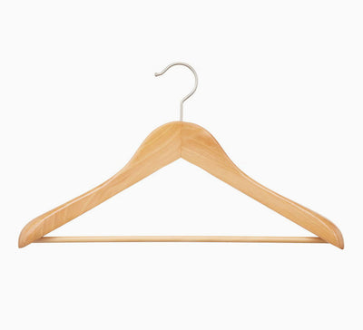 Natural Wood Deluxe Suit Hanger
