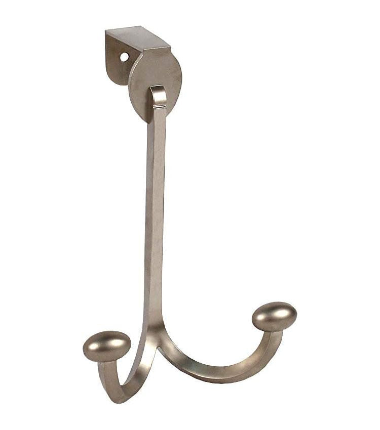 Duchess Over Door Double Hook - Satin Nickel