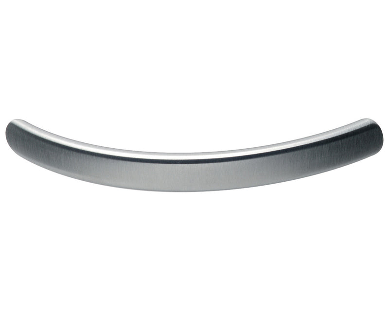 Stainless Steel Cabinet Bow Handle - Brushed