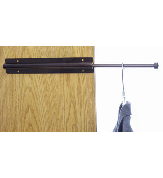 Sliding Closet Valet Rod - Bronze