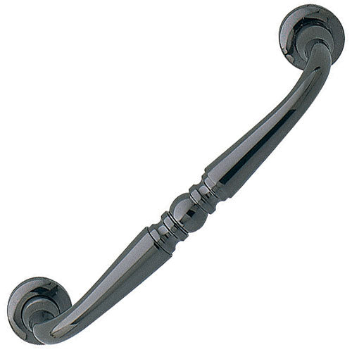 3.75 Inch Detailed Drawer Pull - Black Nickel