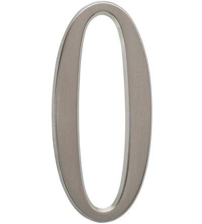 Design-It 4.75 Inch Numbers - Matte Silver