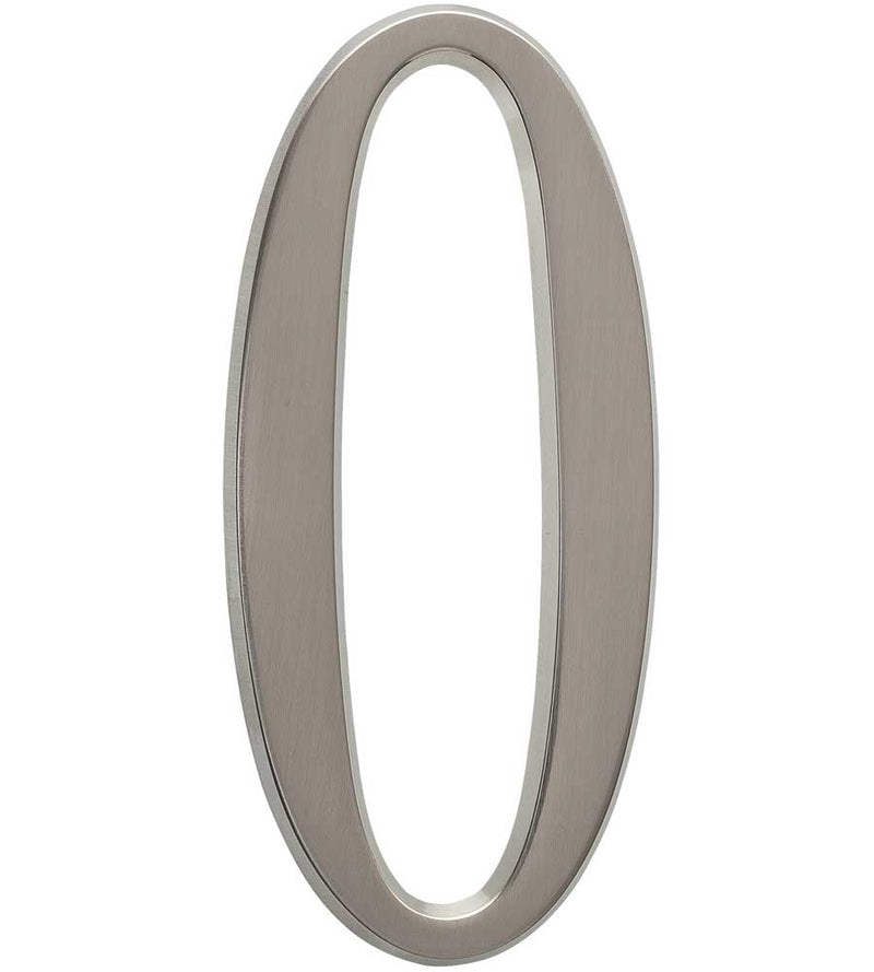 Design-It 4.75 Inch Numbers - Matte Silver