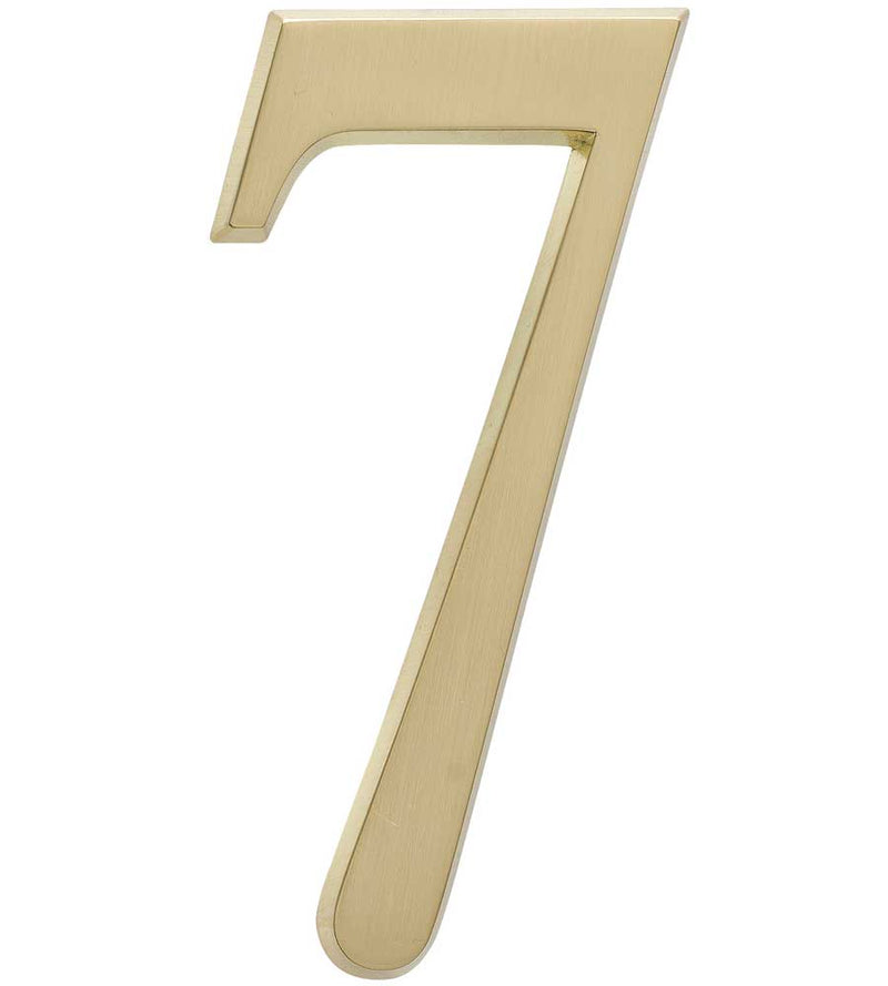 Design-It 4.75 Inch Numbers - Matte Gold