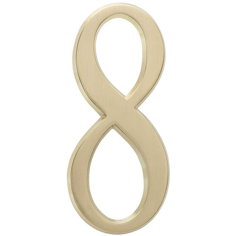 Design-It 4.75 Inch Numbers - Matte Gold