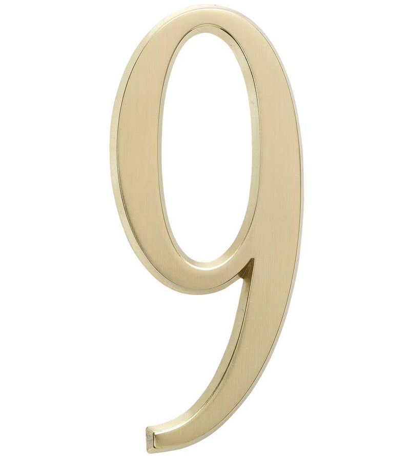 Design-It 4.75 Inch Numbers - Matte Gold