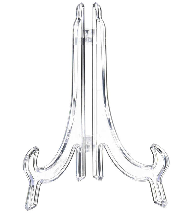 7 Inch Clear Plate Stand