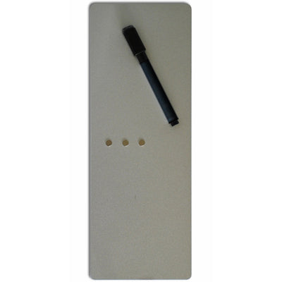 Magnetic Dry Erase Board - Silver