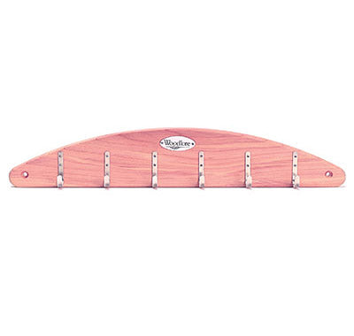Aromatic Cedar Wall Mount Belt Rack