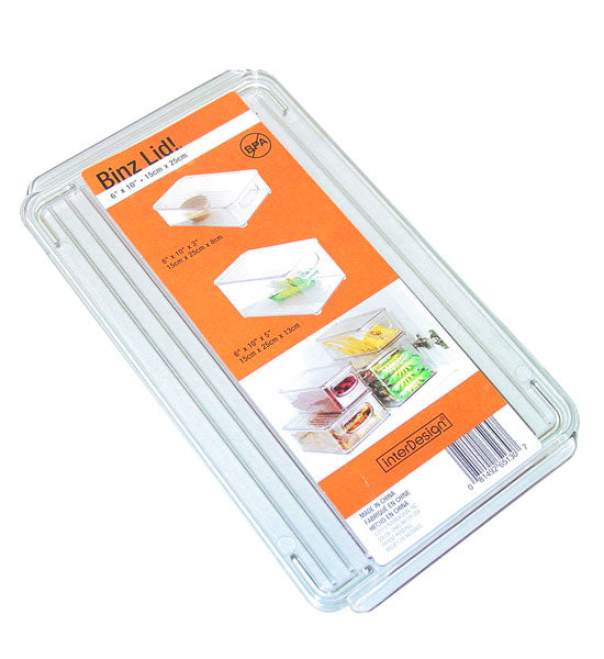 Acrylic Bin Lid - 10 x 6 Inches