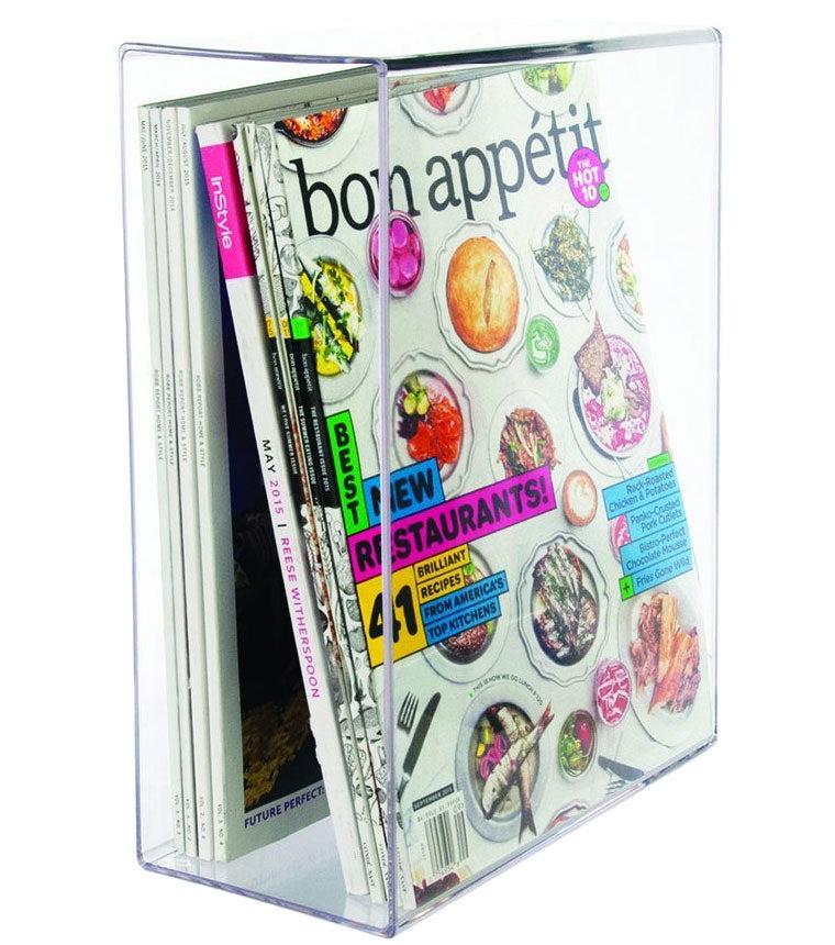 Acrylic Magazine Holder