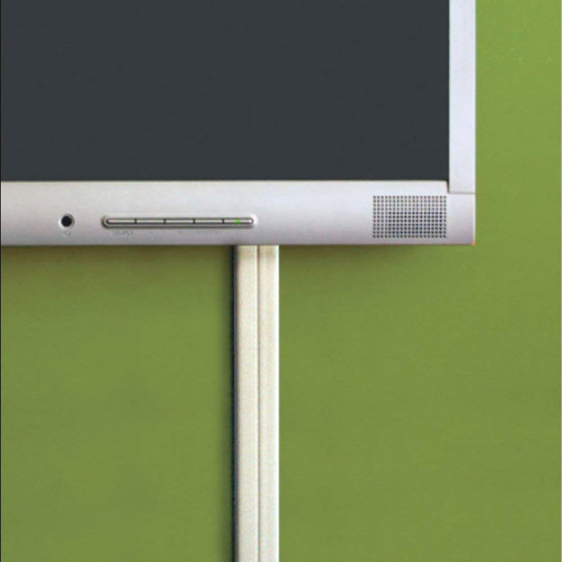 10 Foot Wire Channel - White