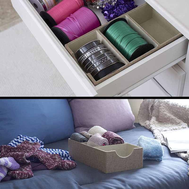 3 Section Drawer Organizer Box