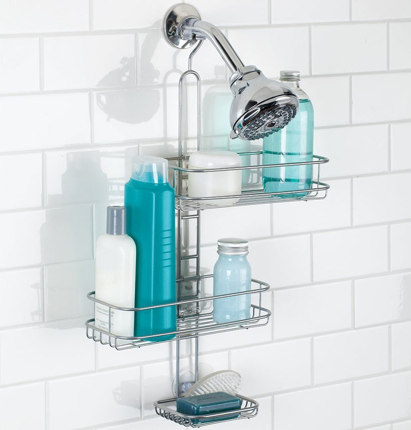 Shower Riser Caddy Adjustable Shower Caddy – Organize-It