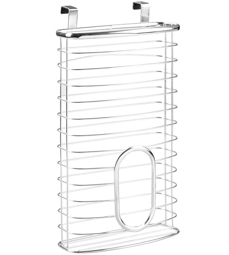 Axis Chrome Over Cabinet Plastic Bag Holder