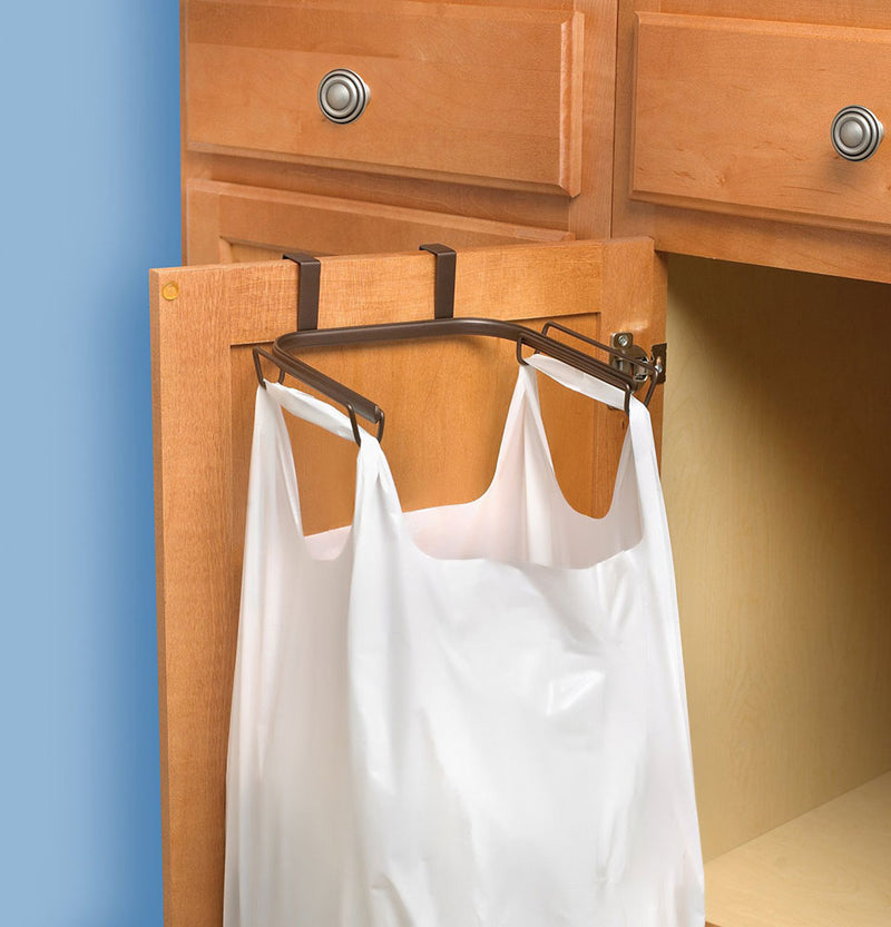 Over Cabinet Trash Bag Holder