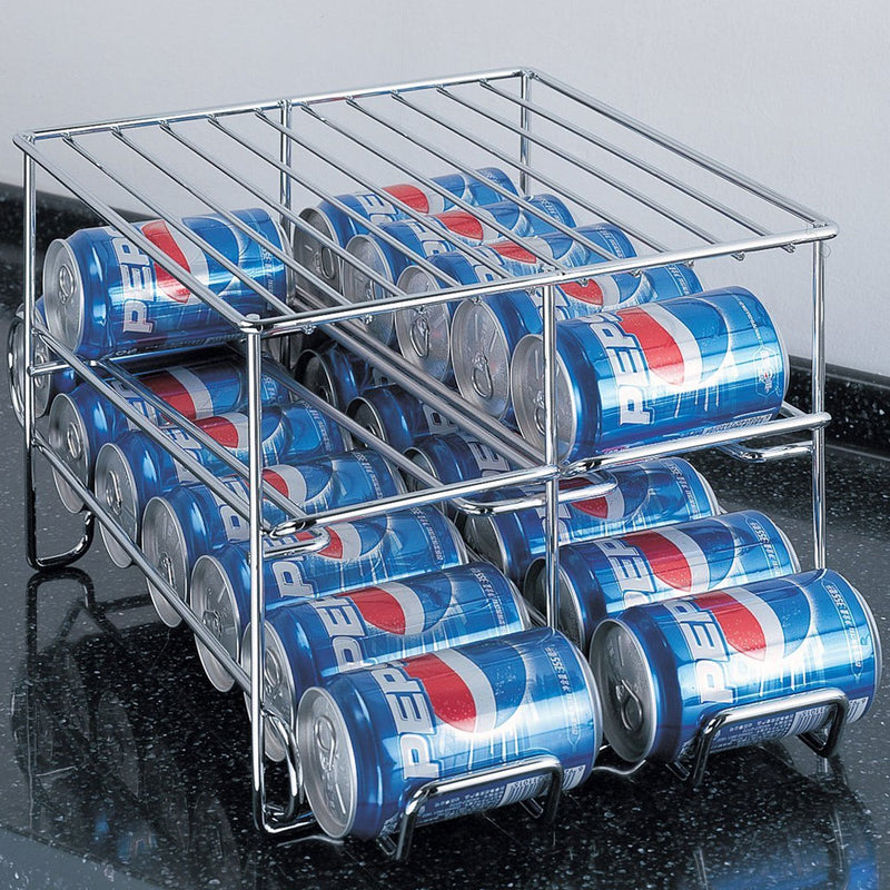 Chrome Wire 24-Can Beverage Dispenser