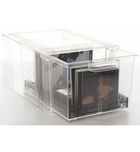 Clear Plastic Media Tray