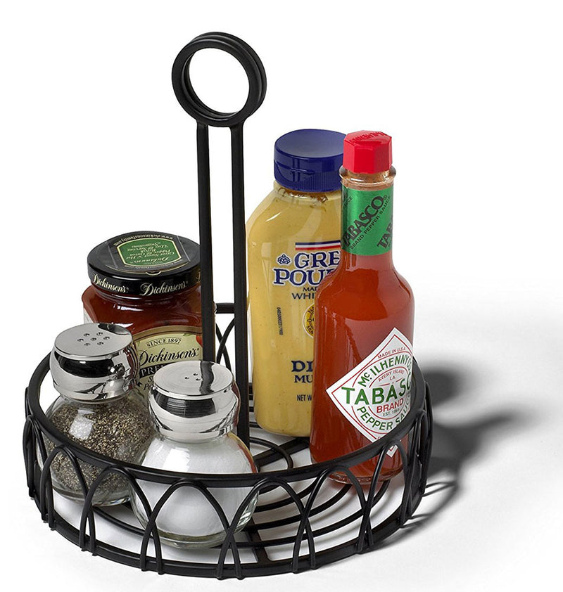 Twist Condiment Caddy - Black