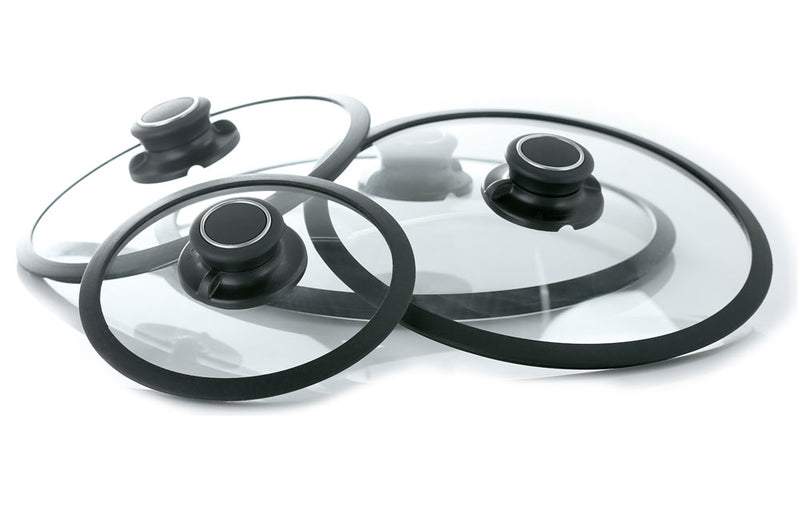 Cooking Pan Lid - Black Cube