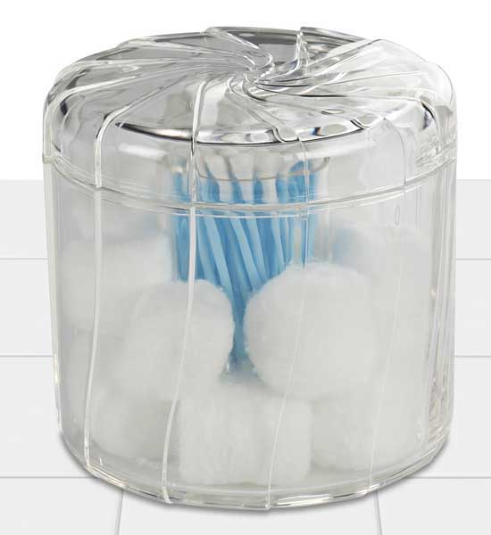 Cotton Ball and Swab Organizer