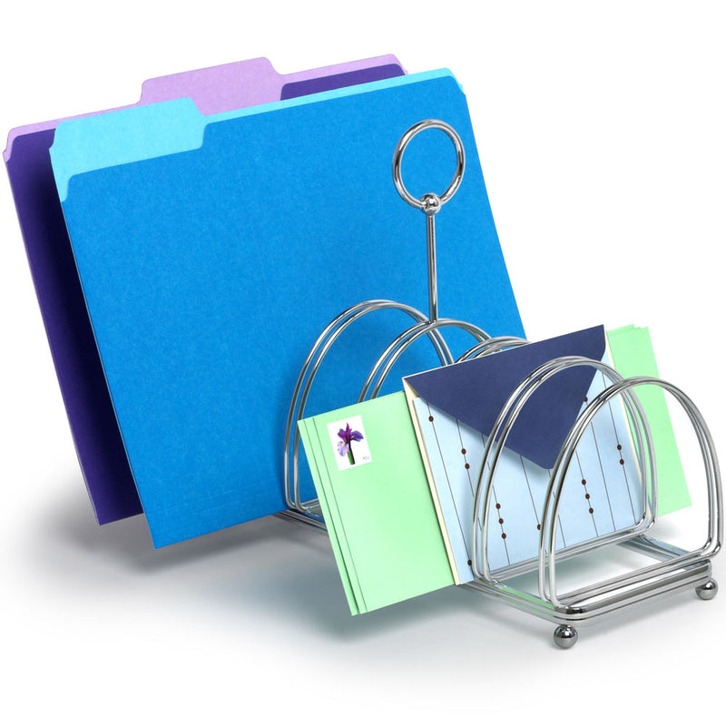 Wire Organizer Rack - Chrome