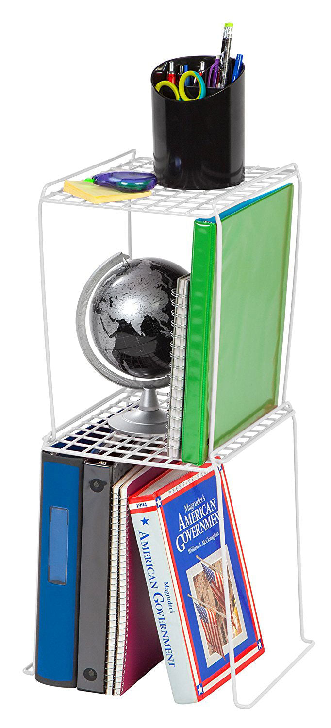 Locker Organizer Shelf - White