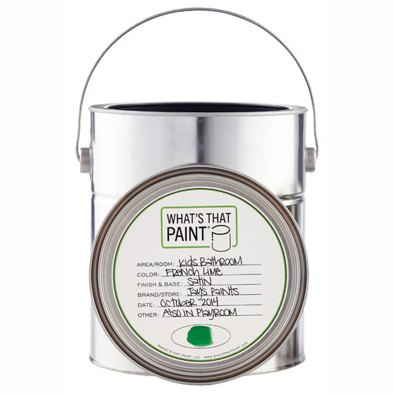 Paint Can Labels - Gallon – Organize-It
