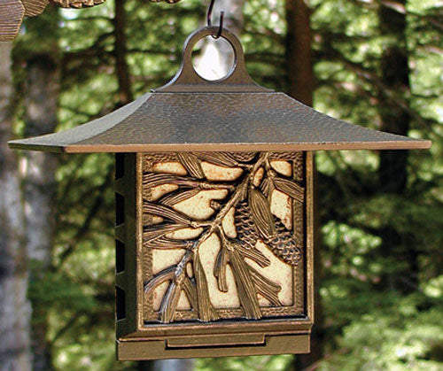 Pinecone Suet Hanging Bird Feeder