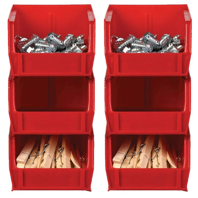 Plastic Hang and Stack Bins