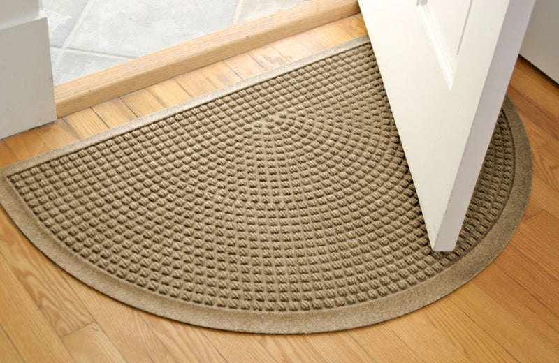 Semi Circle WaterHog Doormat - Squares