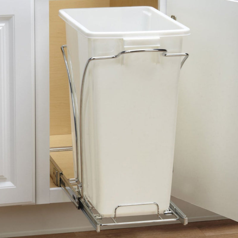 Sliding Cabinet Trash Can - 36 Quart